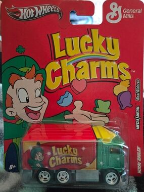 Hot Wheels Lucky Charms Die-Cast Toy Truck - Red & Green